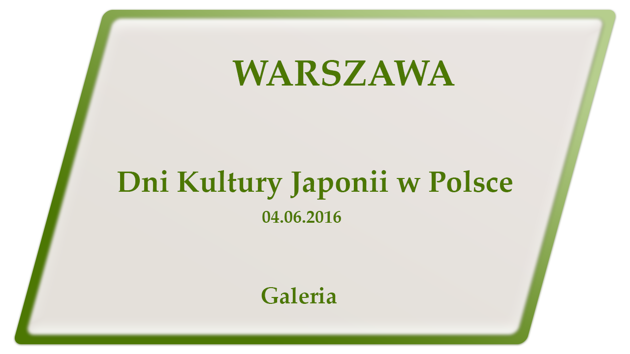 dni kultury japonii w polsce