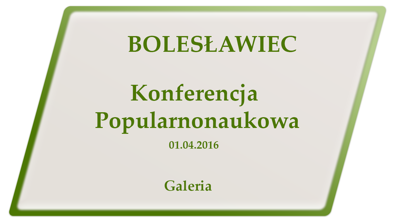 konferencja popularnonaukowa