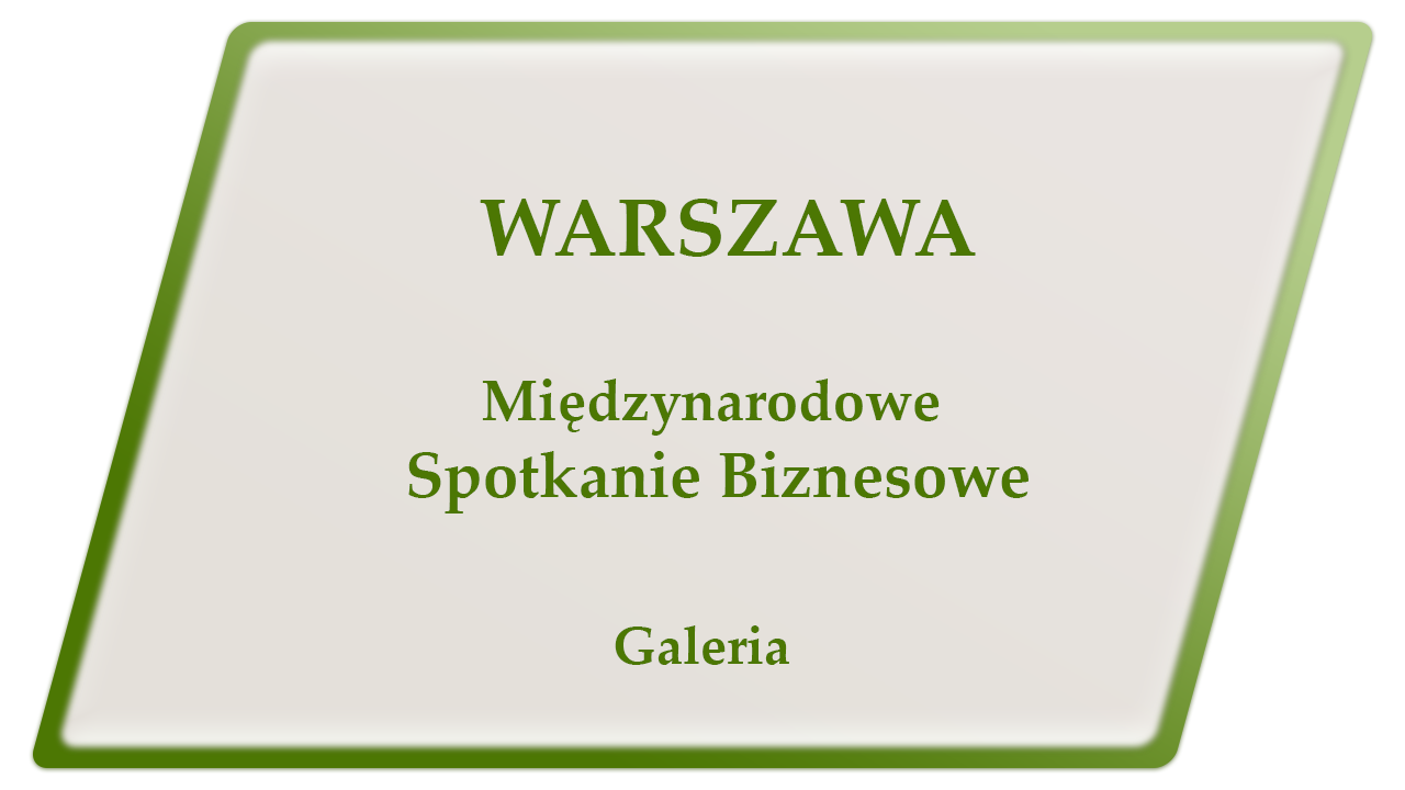 warszawa spotkanie biznesowe